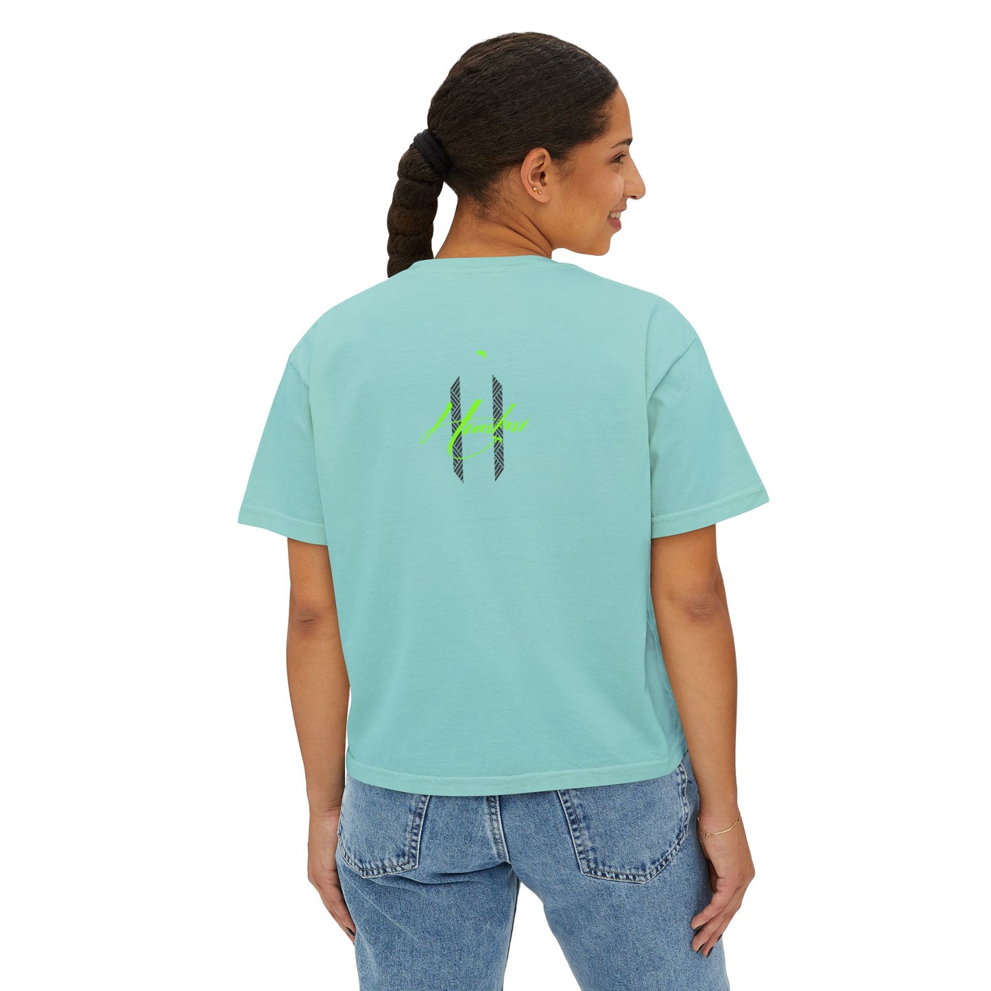 Huaka'i 'Ohana Womens Crop Tee