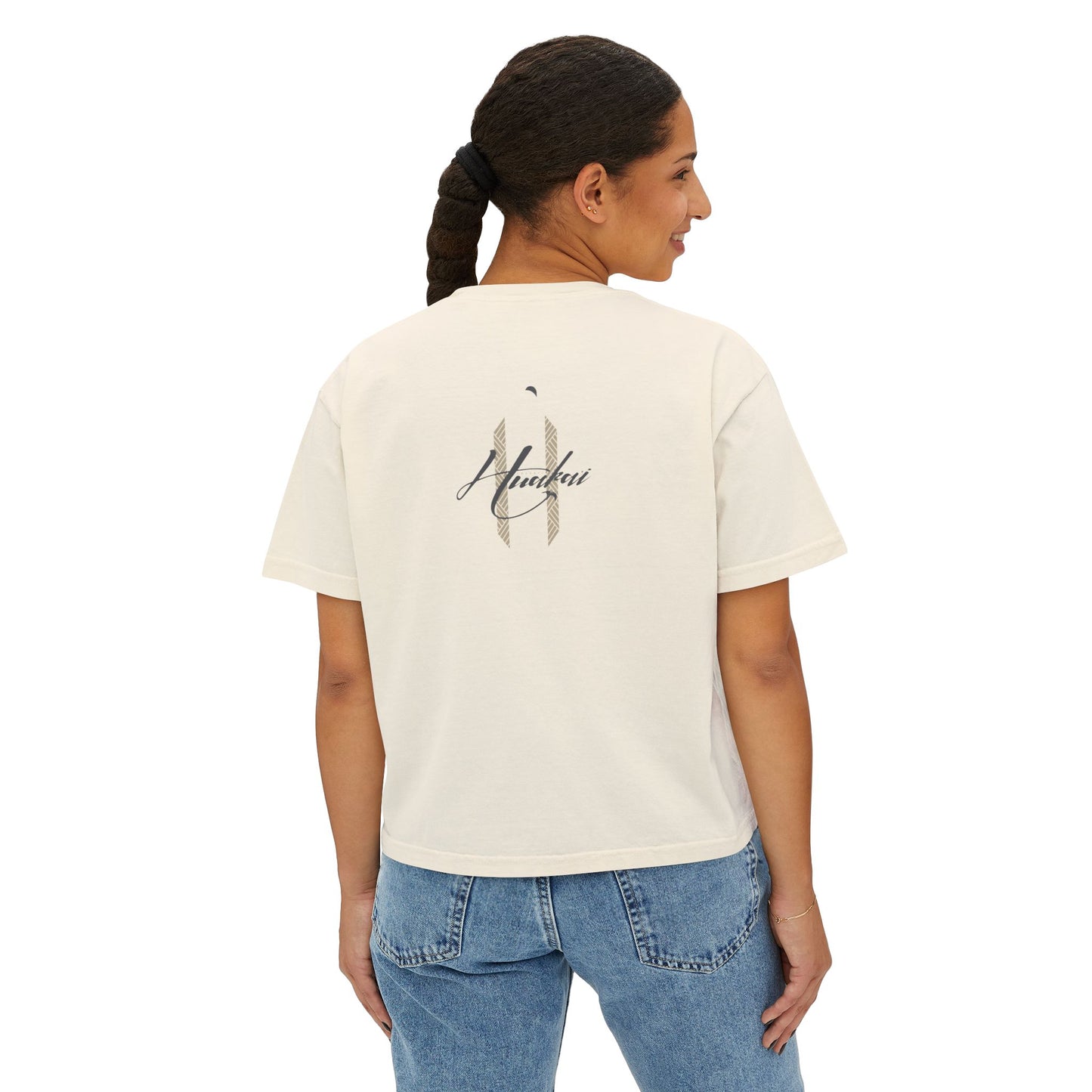 Huaka'i 'Ohana Womens Crop Tee