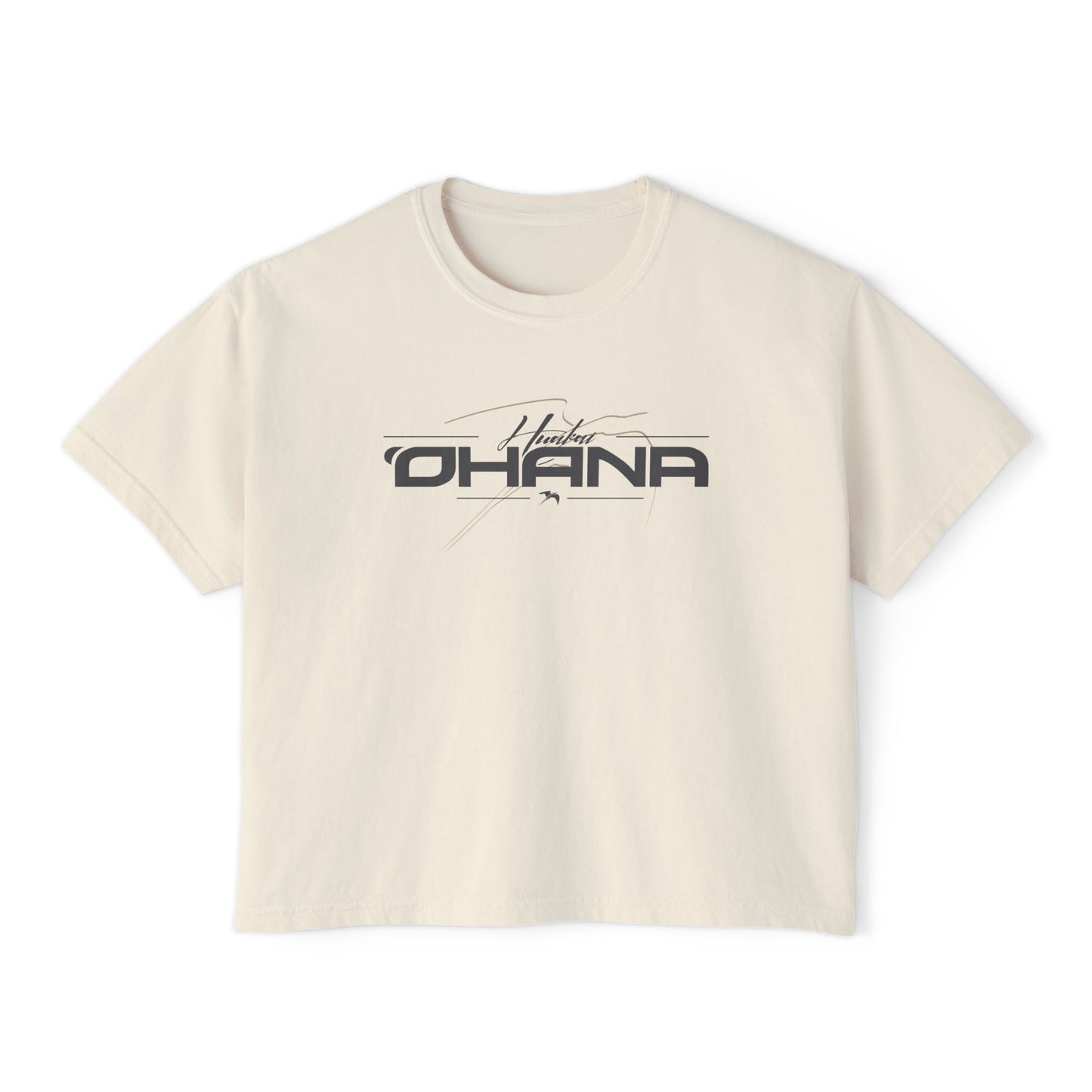 Huaka'i 'Ohana Womens Crop Tee