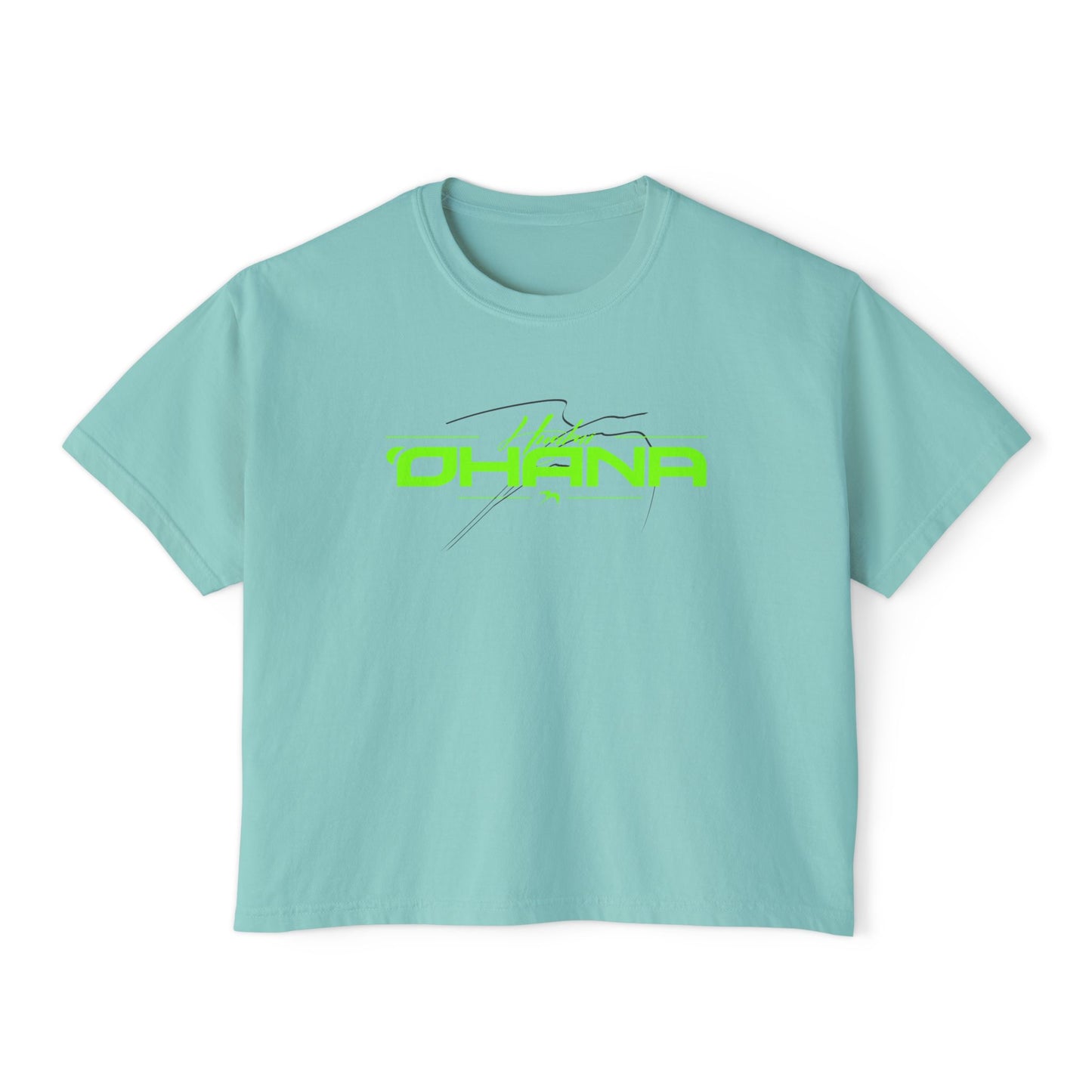 Huaka'i 'Ohana Womens Crop Tee