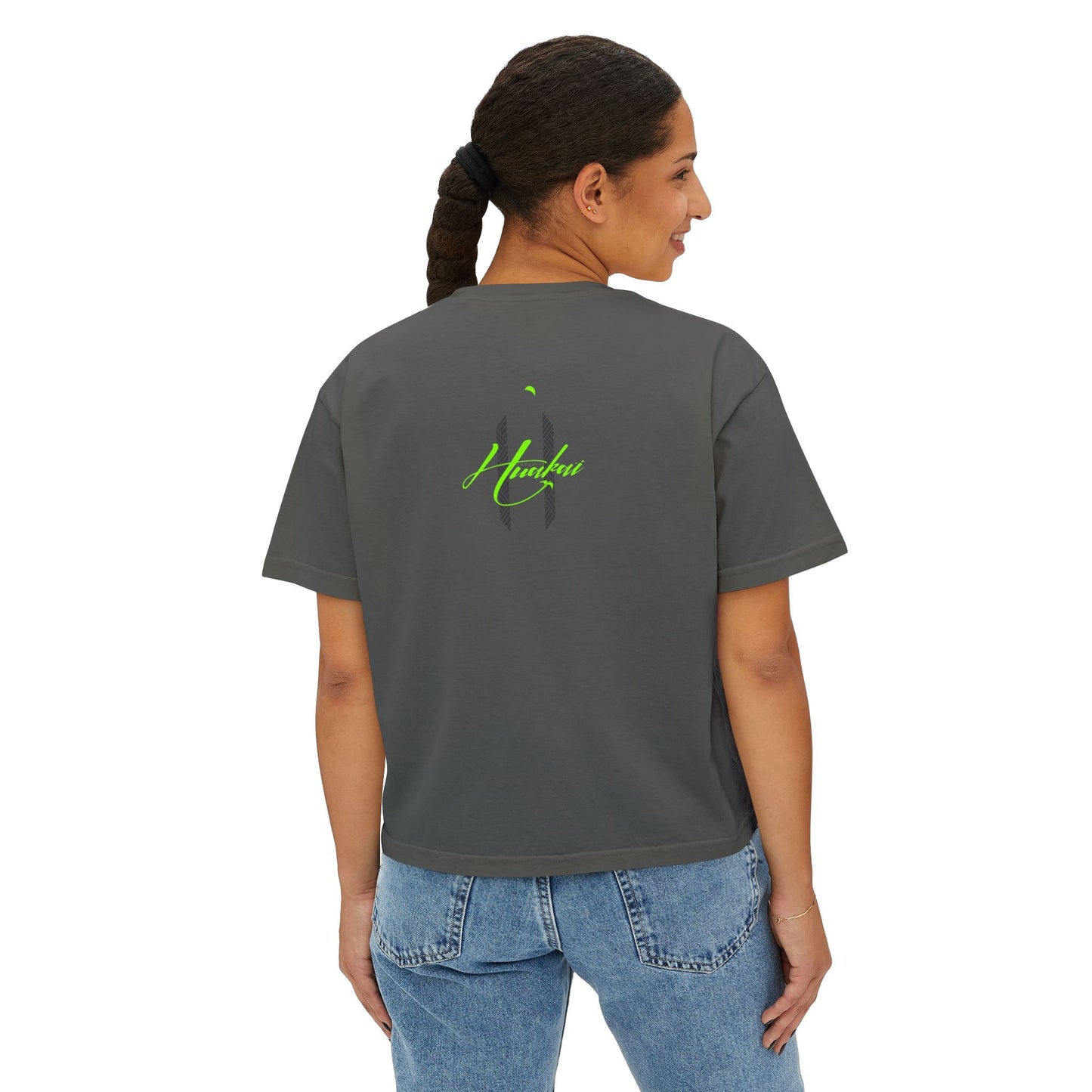 Huaka'i 'Ohana Womens Crop Tee