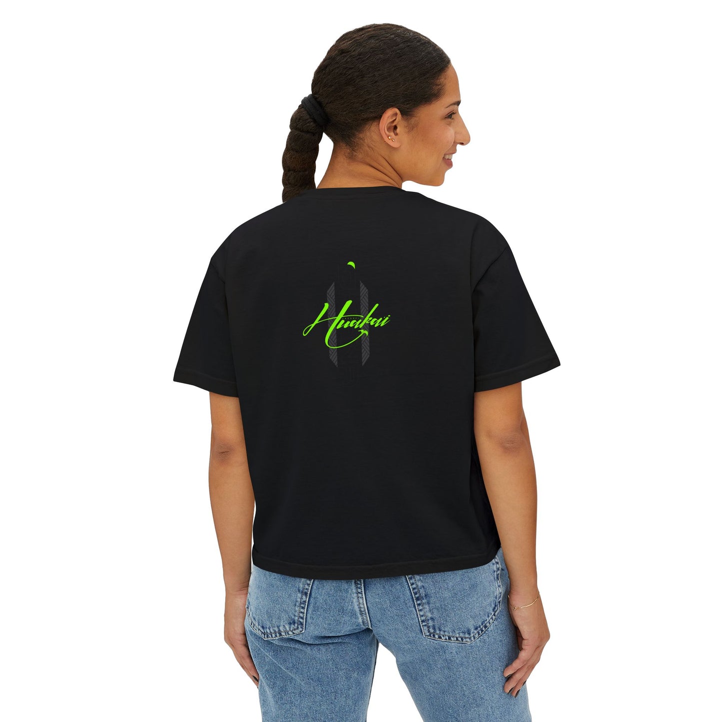 Huaka'i 'Ohana Womens Crop Tee