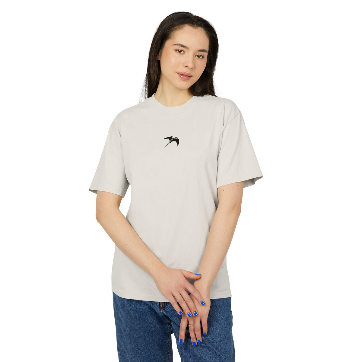 Minimalist Seagull Graphic T-Shirt