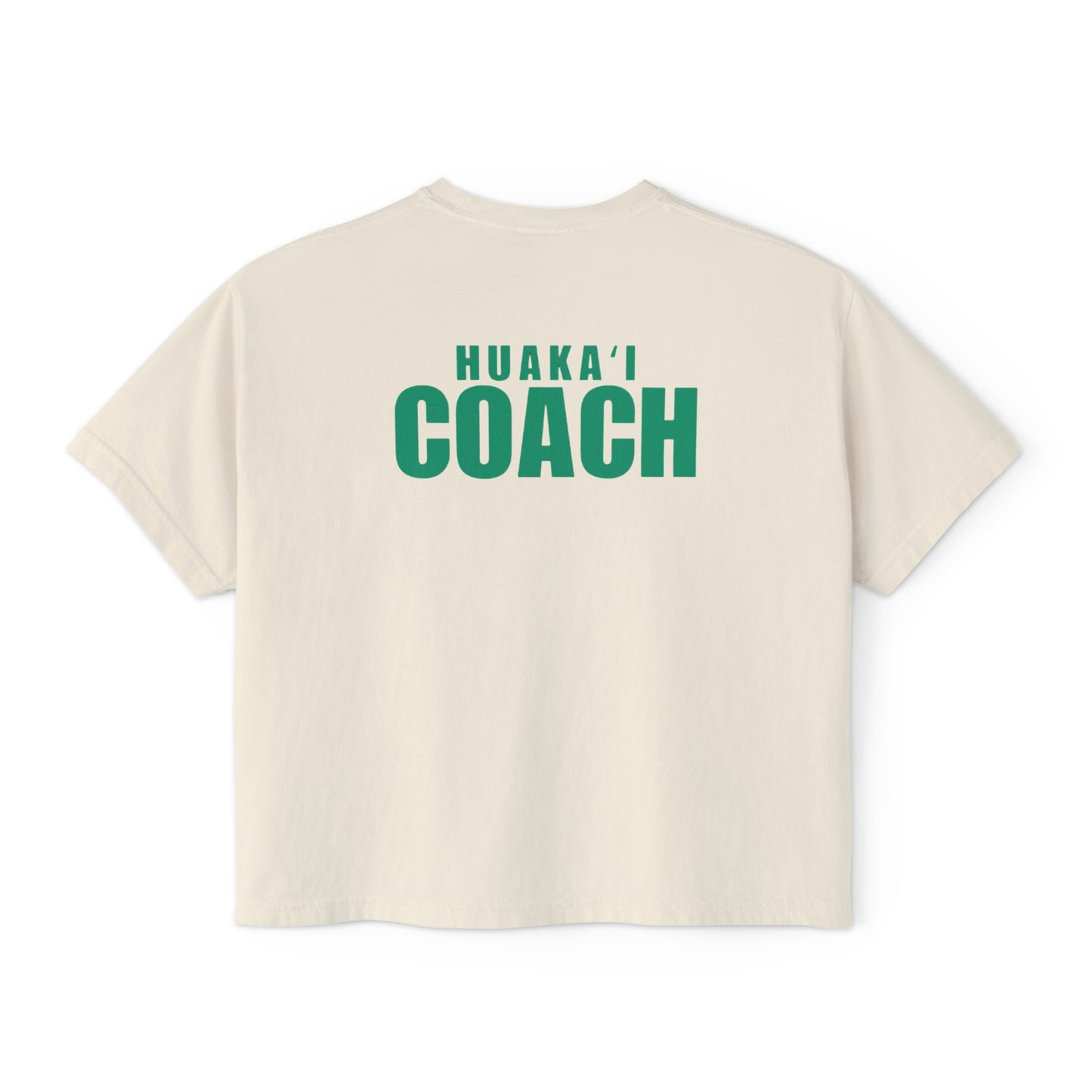 Coaches Womens Boxy Shor Tee