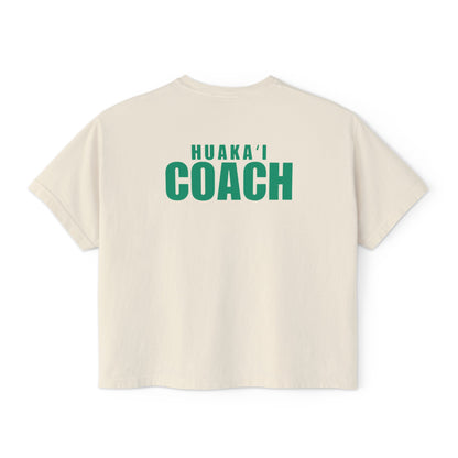 Coaches Womens Boxy Shor Tee