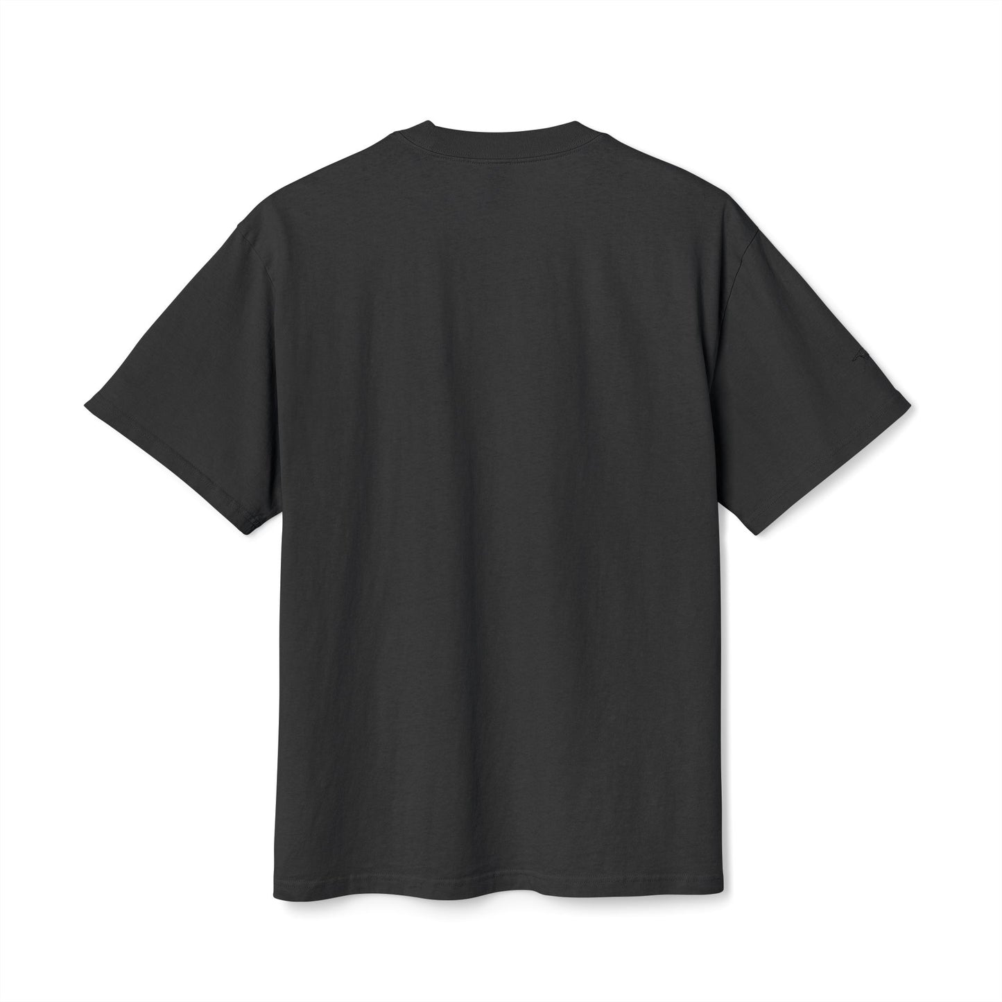 T-Shirt — 'Hoboski' Minimal Chest Logo Tee (Vintage Faded Beige)