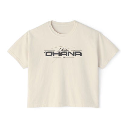Huaka'i 'Ohana Womens Crop Tee