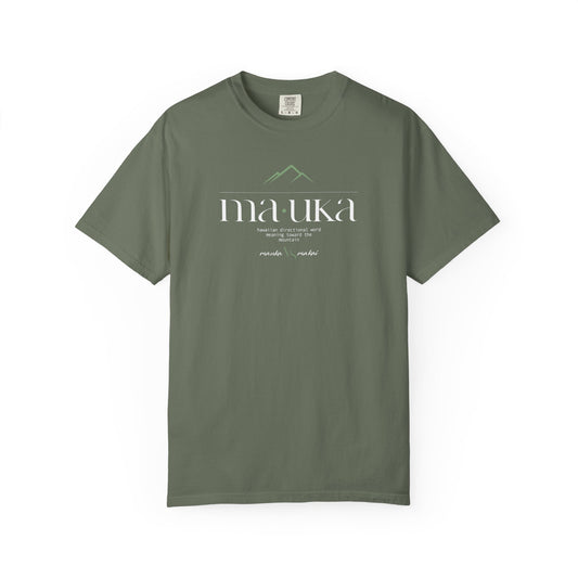 Mauka Mountain Tee — 'mauka' Graphic T-Shirt