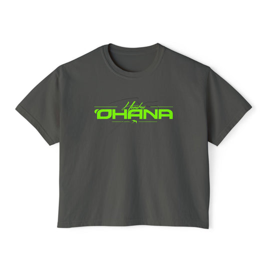 Huaka'i 'Ohana Womens Crop Tee