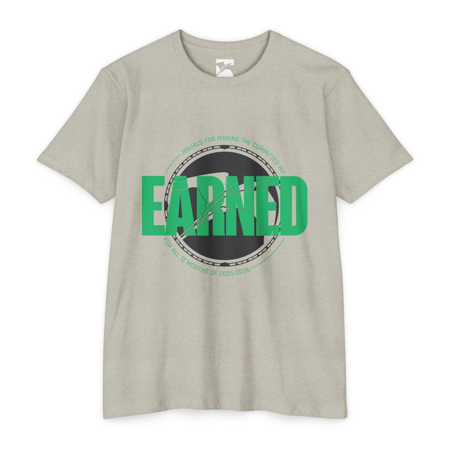 Earned HUI T‑Shirt — 'EARNED' Graphic Tee