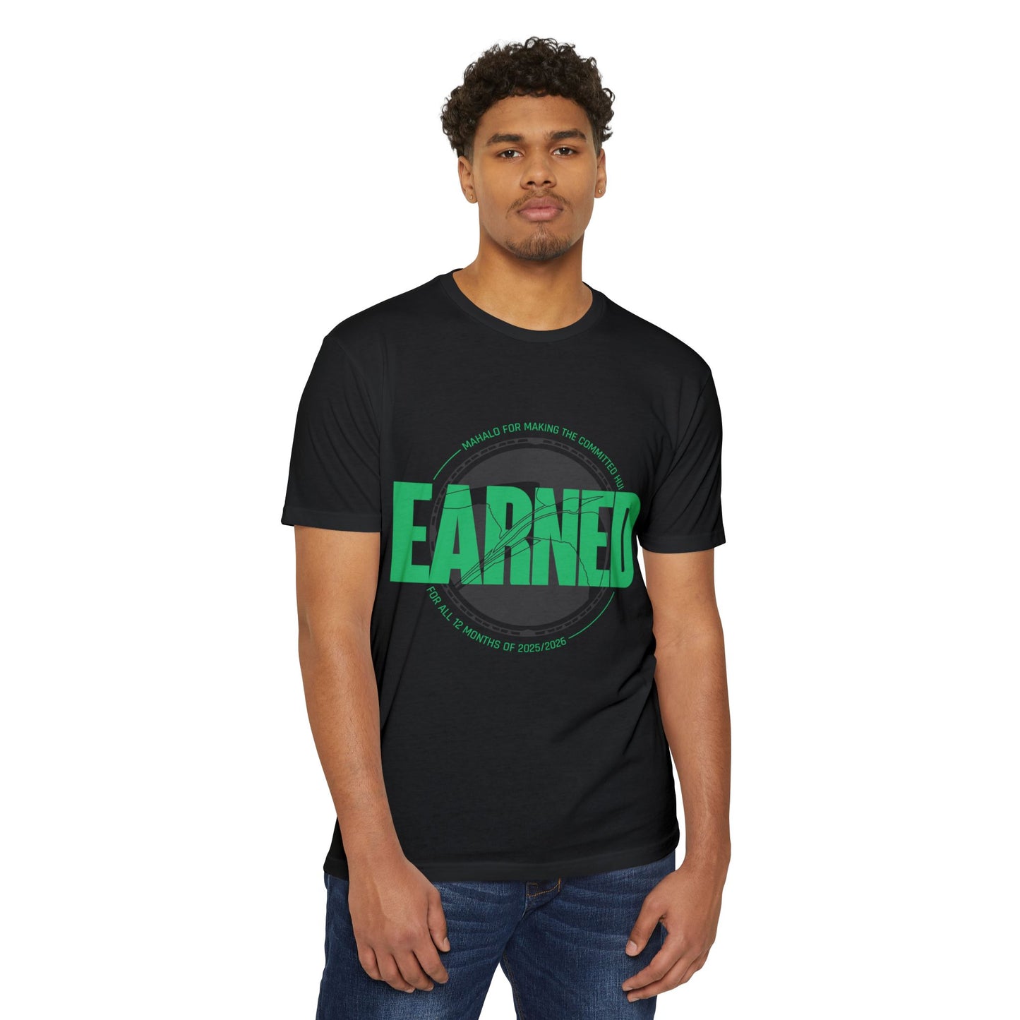Earned HUI T‑Shirt — 'EARNED' Graphic Tee