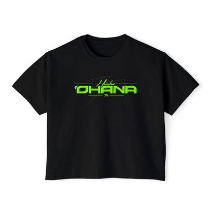 Huaka'i 'Ohana Womens Crop Tee
