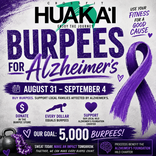 Burpees for Alzheimerʻs